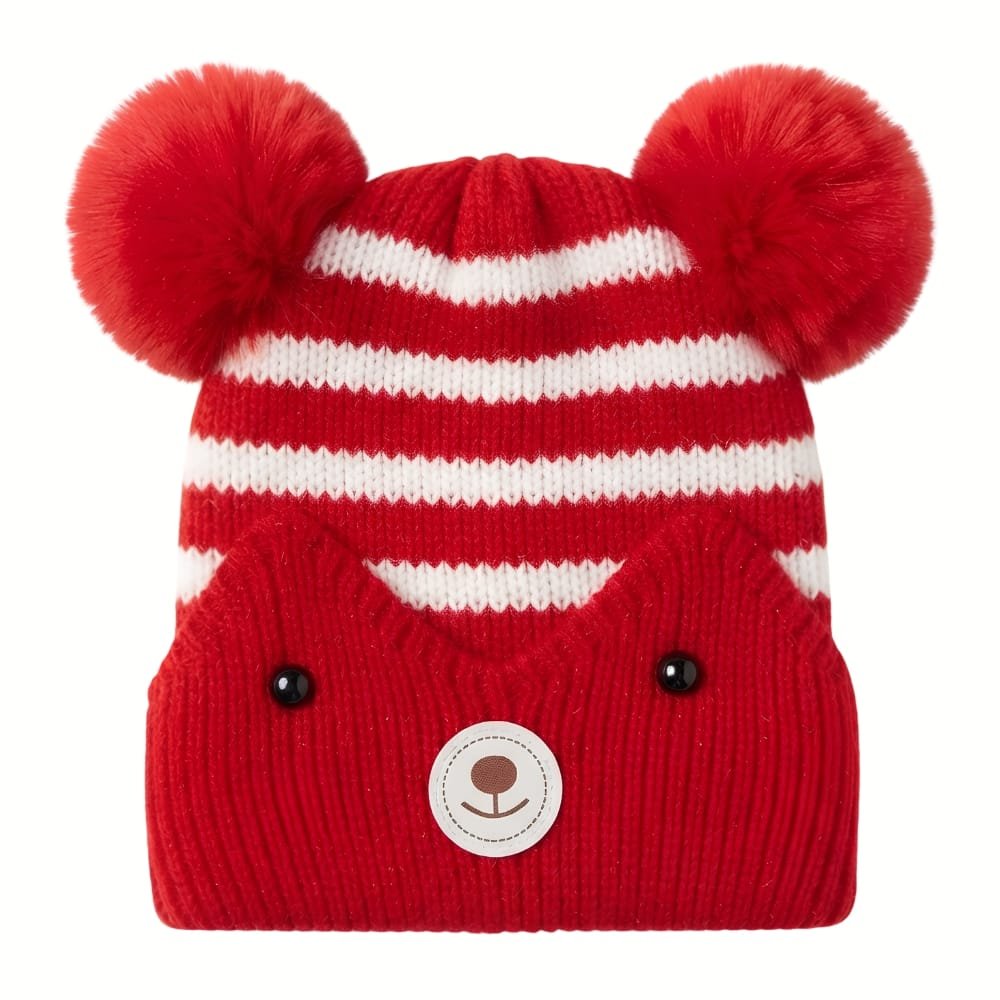 WhatsApp Image 2026-07-28 at 6.46.38 PM Teddy Pom Pom Baby Cap - Image 1