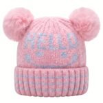 Hello Pom Pom Baby Cap - Image 4