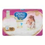Pretty Baby Disposable Diapers (Pampers) – 30 Pieces - Image 3