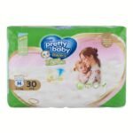 Pretty Baby Disposable Diapers (Pampers) – 30 Pieces - Image 4