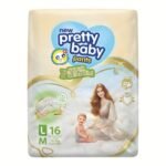 Pretty Baby Disposable Diaper Pants (Pampers) – 16 Pieces - Image 3