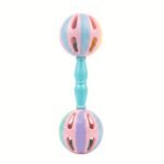 Double Headed Hand Rattle Toy