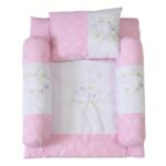 Baby Bedding Set – 4 Pieces Premium Embroidery Comfort Set - Image 3
