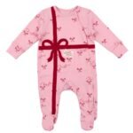 Newborn Baby Zipper Sleepsuit – Newborn Size (0–1 Month)