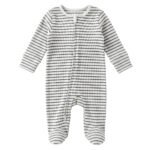 Newborn Baby Zipper Sleepsuit – Newborn Size (0–1 Month) - Image 2