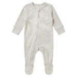 Newborn Baby Zipper Sleepsuit – Newborn Size (0–1 Month) - Image 3