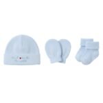 Baby Cap, Mittens & Socks Set – 3 Piece Newborn Essentials Set (001) - Image 5