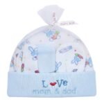 Baby Cap, Mittens & Socks Set – 3 Piece Newborn Essentials Set (002) - Image 3