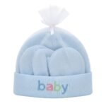 Baby Cap, Mittens & Socks Set – 3 Piece Newborn Essentials Set (003) - Image 2