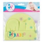 Baby Cap, Mittens & Socks Set – 3 Piece Newborn Essentials Set (004) - Image 7