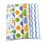 Kolaco Receiving Flannel Blanket – 4 Pieces Set - Image 5