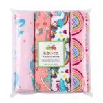 Kolaco Receiving Flannel Blanket – 4 Pieces Set - Image 6