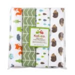 Kolaco Receiving Flannel Blanket – 4 Pieces Set - Image 7