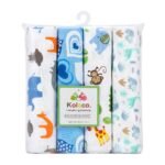 Kolaco Receiving Flannel Blanket – 4 Pieces Set - Image 8