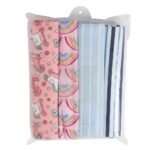Kolaco Receiving Flannel Blanket – 4 Pieces Set (L Size) - Image 5