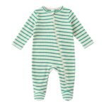 0–3 Months Baby Zipper Sleepsuits
