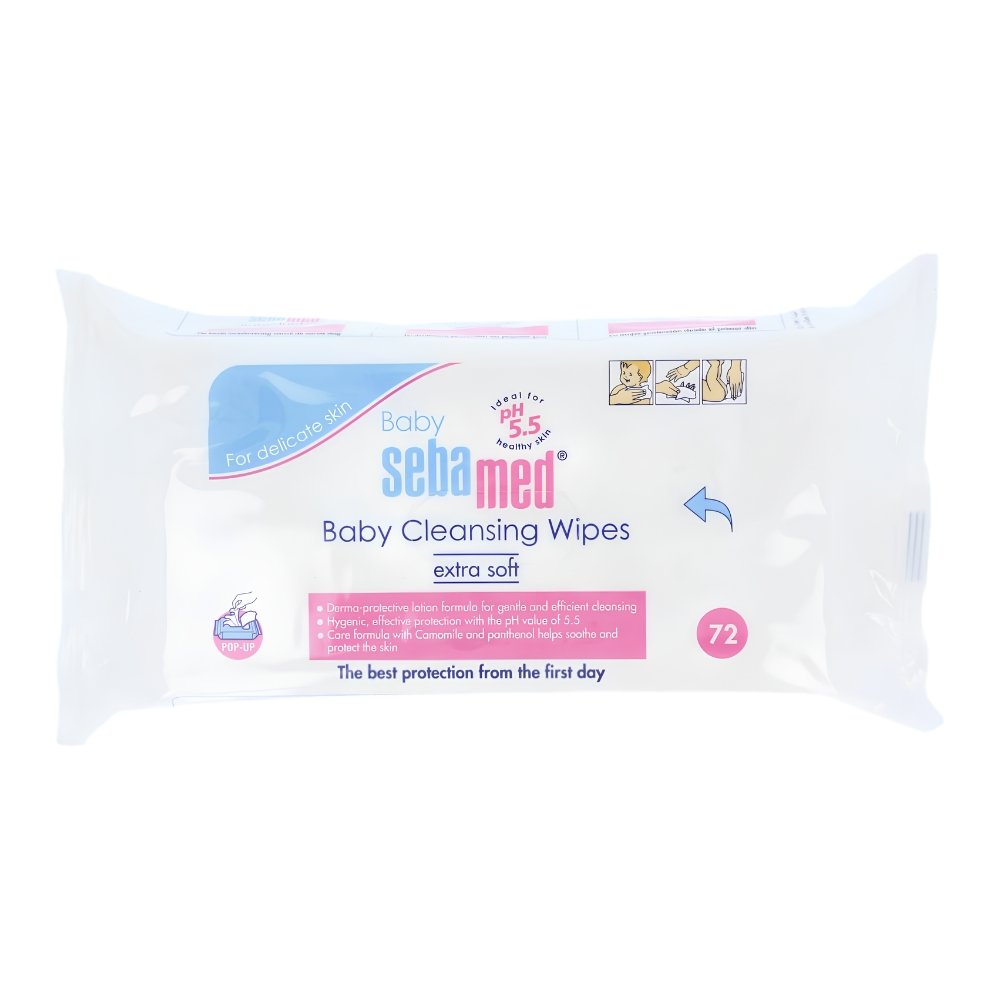 WhatsApp Image 2026-08-18 at 2.18.26 PM Sebamed Baby Cleansing Wipes – 72 Pieces - Image 1