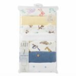 👶 Newborn Baby Bodysuits – 7 Pcs Pack for Boys - Image 5