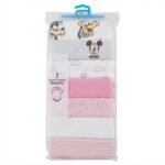 👶 Newborn Baby Bodysuits – 7 Pcs Pack for Girls - Image 3