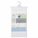 👶 Baby Bodysuits – 7 Pcs Pack for Boys (0–3 Months) - Image 2