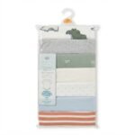 👶 Baby Bodysuits – 7 Pcs Pack for Boys (3–6 Months) - Image 5