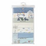 👶 Baby Bodysuits – 7 Pcs Pack for Boys (3–6 Months) - Image 4