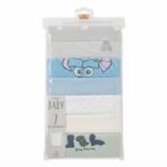 👶 Baby Bodysuits – 7 Pcs Pack for Boys (3–6 Months) - Image 2
