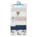 👶 Baby Bodysuits – 7 Pcs Pack for Boys (6–9 Months) - Image 4