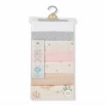 👶 Baby Bodysuits – 7 Pcs Pack for Girls (6–9 Months) - Image 5