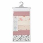 👶 Baby Bodysuits – 7 Pcs Pack for Girls (6–9 Months) - Image 3