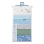 👶 Baby Bodysuits – 7 Pcs Pack for Boys (12–18 Months) - Image 2